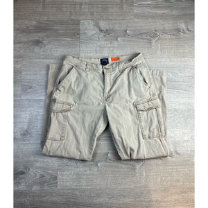 Men's Vintage St. John's Bay Cargo Pants Size 34x32 Beige